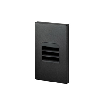 Juno&reg; LMSW Mini Outdoor Step Light, 2 LED Lamp, 2.6 W Fixture, 120 VAC, Textured Black Housing