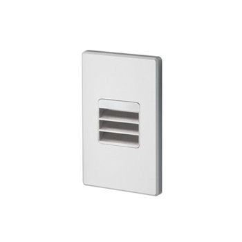 Juno&reg; LMSW Mini Outdoor Step Light, 2 LED Lamp, 2.6 W Fixture, 120 VAC, Textured White Housing