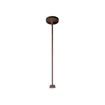 Juno&reg; Trac-Master&reg; T91 Rigid Ceiling Pendant Stem Kit, 4-3/4 in Dia x 12 in L, Polycarbonate