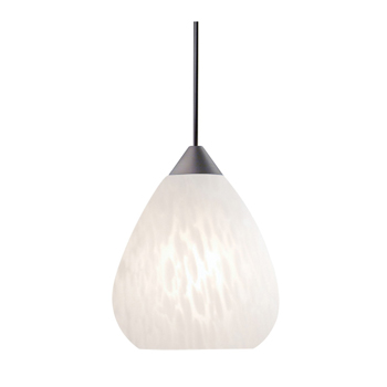 Juno&reg; Flex 12&trade; TLP318 Decorative Pendant, T4 Halogen/MR16CG Lamp, 12/24 V, Inferno Housing