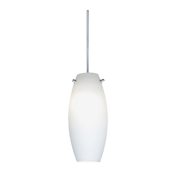 Juno&reg; Flex 12&trade; TLP322 Decorative Pendant, T4 Halogen/MR16CG Lamp, 12/24 V, Opal Housing