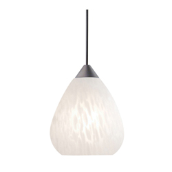 Juno&reg; Flex 12&trade; TLP318 Decorative Pendant, T4 Halogen/MR16CG Lamp, 12/24 V, Inferno Housing