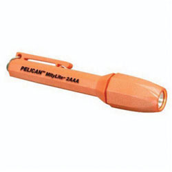 Pelican&trade; MityLite&trade; 1900 Industrial Grade Flashlight,. Xenon Bulb, Xenoy, 11 Lumens, 1 Bulb