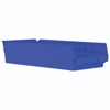 Akro-Mils® 30158BLUE Shelf Bin, 17-7/8 in L x 8-3/8 in W x 4 in H, 214 cu-in, Blue Akro-Mils® 30158BLUE Shelf Bin, 17-7/8 in L x 8-3/8 in W x 4 in H, 214 cu-in, Blue