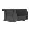Akro-Mils&reg; 30220BLACK Hang and Stack Bin, 7-3/8 in L x 4-1/8 in W x 3 in H, Black
