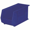 Akro-Mils&reg; 30265BLUE Hang and Stack Bin, 18 in L x 8-1/4 in W x 9 in H, Blue