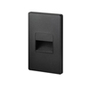 Juno&reg; LMSW Mini Outdoor Step Light, 2 LED Lamp, 2.6 W Fixture, 120 VAC, Textured Black Housing