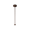 Juno&reg; Trac-Master&reg; T91 Rigid Ceiling Pendant Stem Kit, 4-3/4 in Dia x 12 in L, Polycarbonate